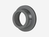 Bontrager Kovee RSL 12mm non-disc side end cap in black for 110mm OLD front or rear bike hub component.