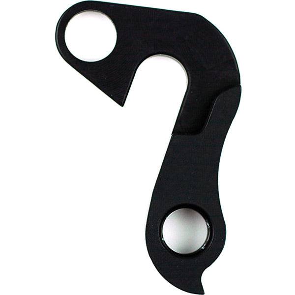 Wheels Manufacturing CNC machined replaceable derailleur hanger dropout for bike components, showcasing precision machining.