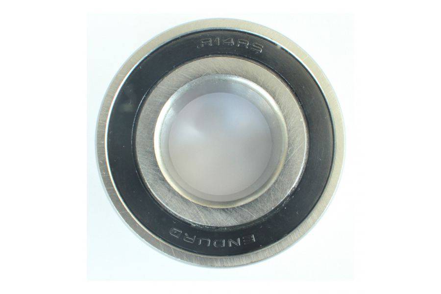 Enduro Bearings R14 2RS ABEC 3 cycling hub and bottom bracket bearing, 12.7x47.62x22.22mm, with metal seals and smooth rotation