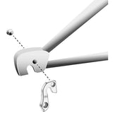 M Part gear hanger for bikes, durable replacement component, compatible with various bike brands, shown in the image.