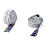 Cinelli Caleido bar tape with eco-leather, multi-density cushioning, and vibration damping for road bike handlebars.