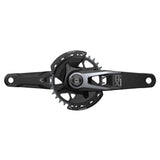 SRAM Crankset Powermeter X0 Eagle Spindle Q174 55mm Chainline Dub MTB Wide Black 2-Guards 32T T-Type (BB Not Included) 2023: BLACK 170MM | Swinnerton Cycles