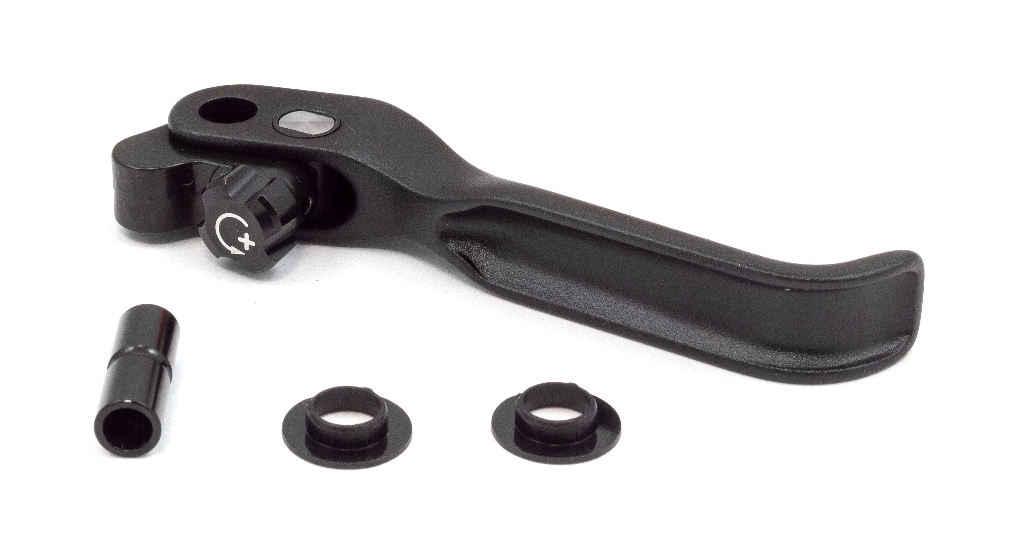 FSA aluminium lever blade replacement for Afterburner brake system, showing sleek silver component on a white background.