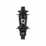 Crankbrothers I9 Hydra rear hub with 32 spokes, boost 148mm x 12mm, black mountain bike component showing the hub and axle.