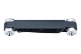 Topeak Defender M2 Fixer Arm in black, a bike mudguard mounting accessory with durable construction for secure attachment.