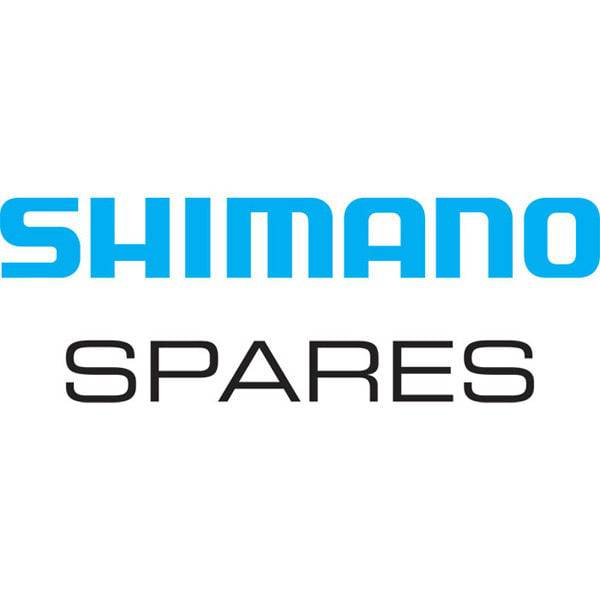 Shimano Spares FC-M430-8 chain guard with fixing screws, protecting bike crankset from debris and damage.