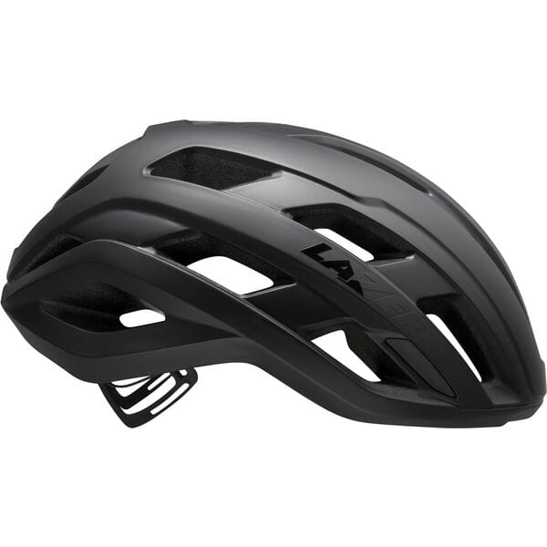 Lazer Strada KinetiCore cycling helmet with ventilation system and safety features, shown from a side view.