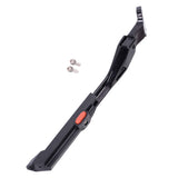 Kinesis Lyfe Kickstand for bike parking and frame protection, showing a sturdy black kickstand attached to a bicycle frame.