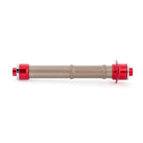 Halo RD & RO 6Drive rear axle hub spares for bike hubs, showing metal components and replacement parts for bike maintenance.