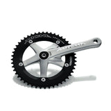Miche Primato Advanced Track chainset cranks for track cycling, featuring lightweight components and high-performance design.