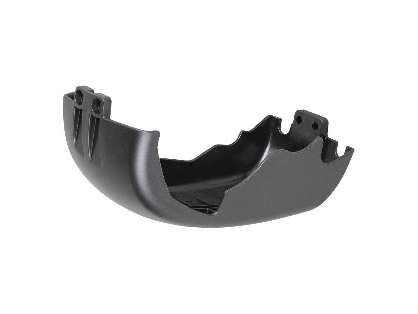 Trek Powerfly HT motor armor in black, protective cover for shielding the e-bike motor, one size fits most.