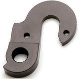 Wheels Manufacturing replaceable derailleur hanger dropout for bikes, CNC machined component in silver finish.