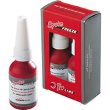 DT Swiss Proline Spoke Freeze Threadlocker for Nipples, workshop pack of 2 x 10 ml bottles, used for securing bicycle spokes and nipples.