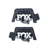 Fox Fork 32 Rhythm Decal Kit Gray Logo / Matte Black 2020 | Swinnerton Cycles