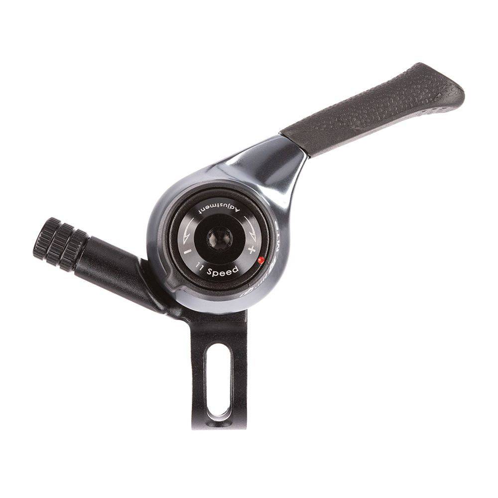 MicroSHIFT Microshift MT thumb shifters for MTB, CNC aluminum construction with adjustable torque bolt, bike component.