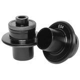 Stan's NoTubes E-SYNC Neo front end caps for 9mm QR and 6-bolt E04 hubs, replacement wheel component with precise fit.