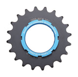 BBB Chain Ring Ebike Sprocket with Boost Adapter and Lockring for Bosch 8-11 Speed bicycle components, showing sprocket and hardware.