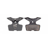 Jagwire Elite Cooling disc brake pads for SRAM Code RSC and Code R brakes, featuring high-performance components for effective stopping.