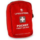 Lifesystems Pocket First Aid Kit with waterproof zip and belt loop, compact accessories for emergency medical supplies