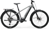 Merida eFloat CC 500 EQ MY26 electric hybrid bike with Bosch CX motor, 800Wh battery, suspension, MTB tires, and commuter accessories