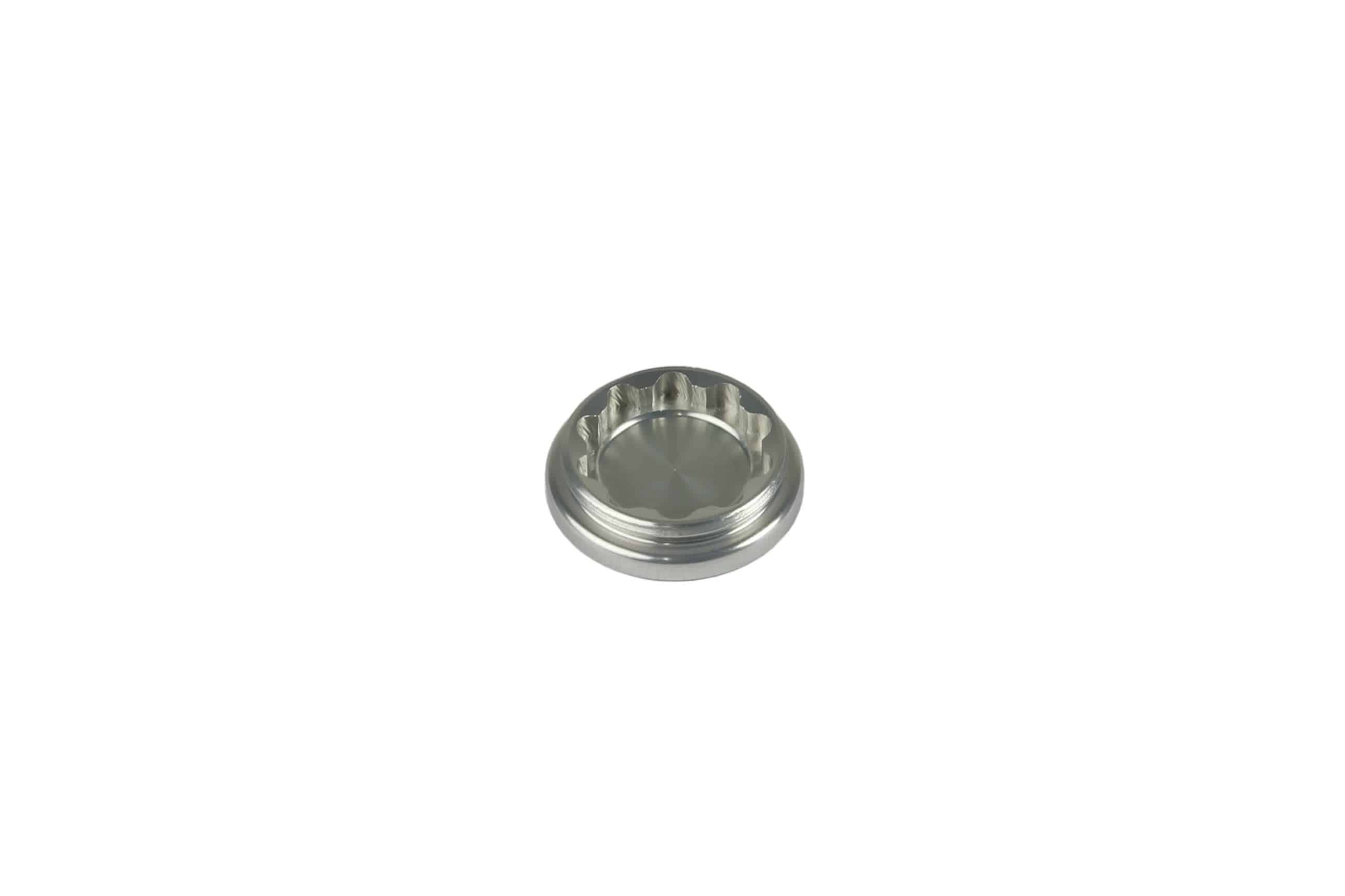 Hope V2 Caliper Bore Caps Silver Spares & Accessories | Swinnerton Cycles