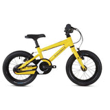 Ridgeback Dimension 14 kids bike for ages 3-4, featuring a sturdy frame and colorful design, suitable for children with 100-110cm height.