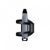 Crankbrothers BC2 SOS Bottle Cage with integrated tire repair tools in black and silver, designed for bike workshop use.