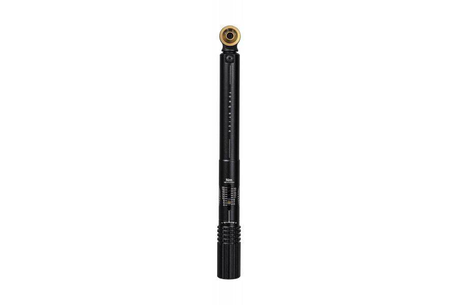 Topeak Torq Stick torque wrench in black with bit storage pen, 4-20Nm for precise bike workshop adjustments