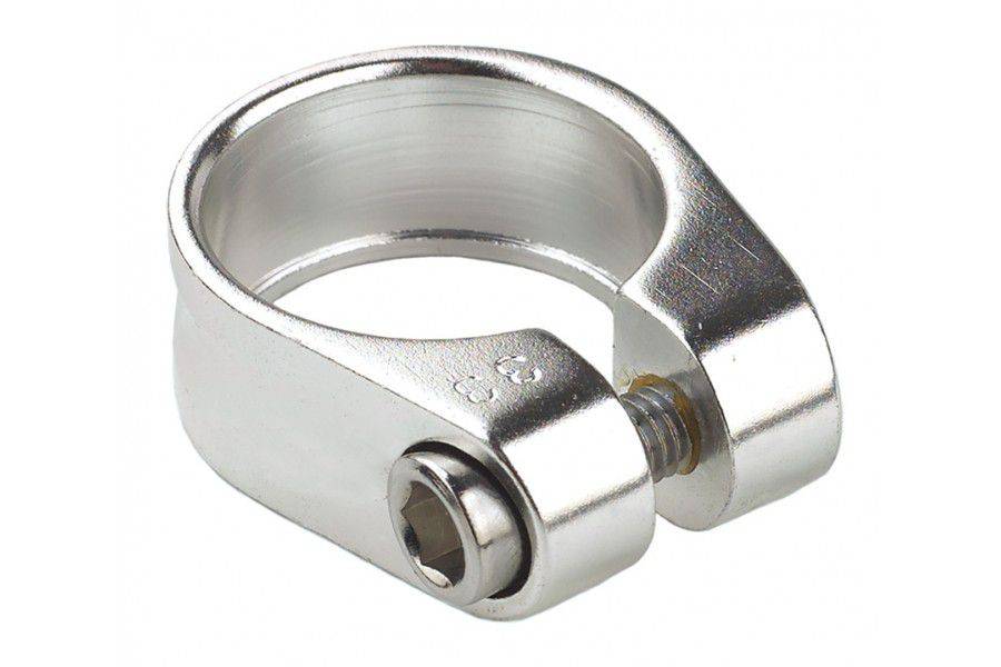 System EX MTB seatpost clamp with Allen bolt fixing, spare component for bike seatpost adjustment and secure fitting.
