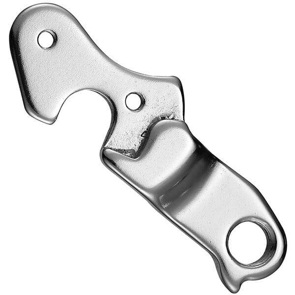 M Part durable aluminium gear hanger for various bike brands, showcasing its sleek design and sturdy construction.