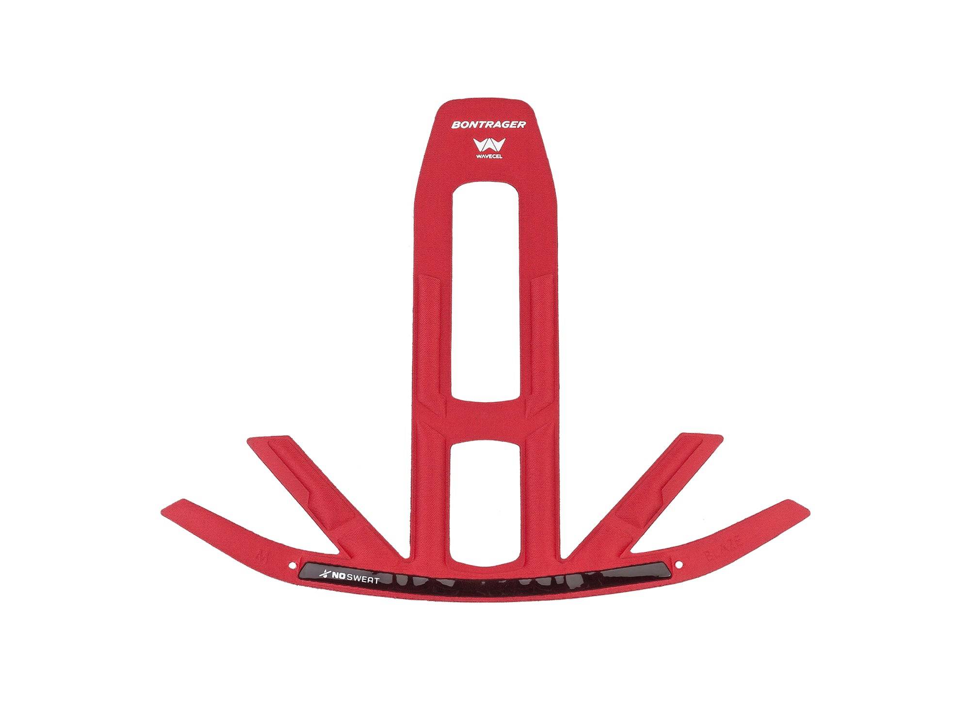 Bontrager Blaze WaveCel Nosweat replacement fit pads for bike helmet accessories, shown in close-up view.