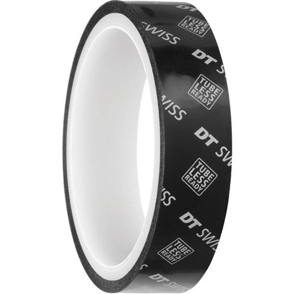 DT Swiss tubeless ready rim sealing tape roll for airtight tubeless tire setups, 10 meters of durable components for bike wheels.
