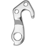 M Part Trek gear hanger for bike frame protection and replacement, shown with its sturdy metal construction and mounting holes.