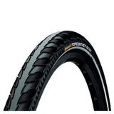 Continental Top CONTACT II Reflex Tyre - Foldable: BLACK/BLACK REFLEX 700X35C | Swinnerton Cycles