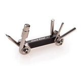 Park Tool IB-1 I-Beam Mini fold-up hex wrench and screwdriver set for bike maintenance, with tools folded inside a compact case
