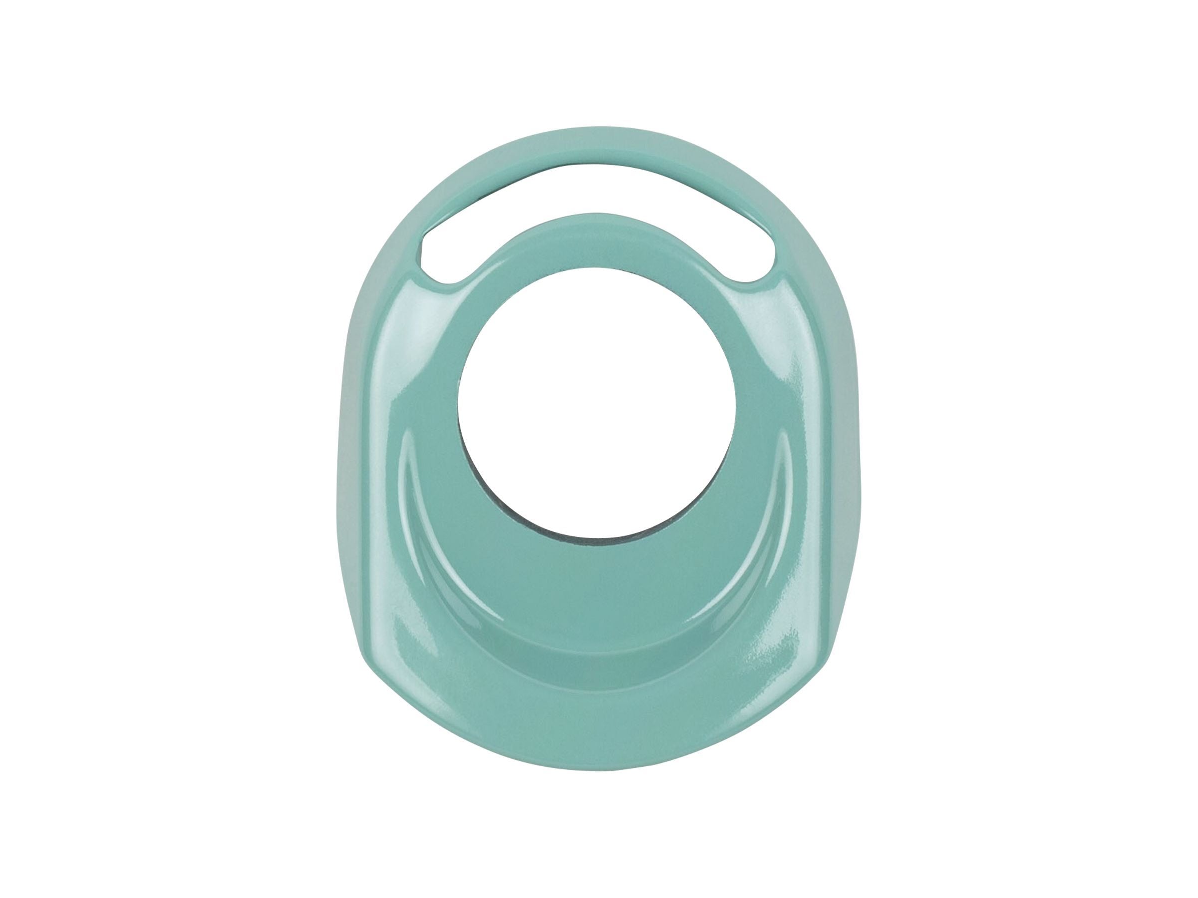 Blue Sage Trek Checkpoint SLR headset top cover for headtube, compatible Trek bicycle component, in close-up view.