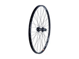 Bontrager AT550/DC20 27.5-inch mountain bike wheel with 36H disc brake compatibility and 6-bolt ISO mounting.