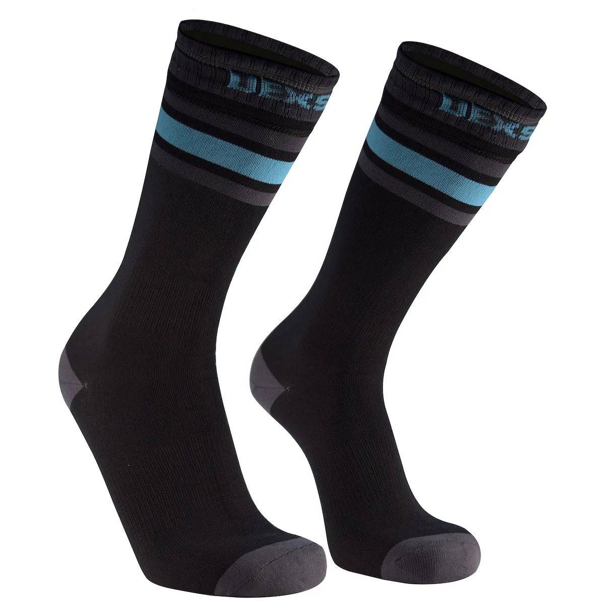DexShell Ultra Dri sports socks showing moisture-wicking, water-resistant fabric designed for active performance.