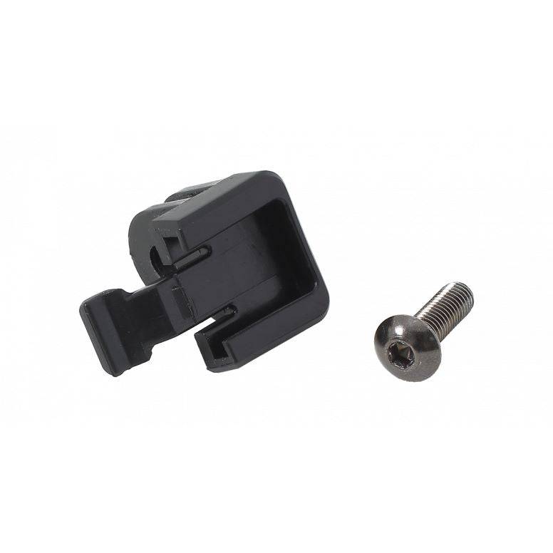 Moon Sport RB-27 rear GoPro mount adapter for Aerolite, Comet, Nebula, and other accessories, shown attached to a drone.