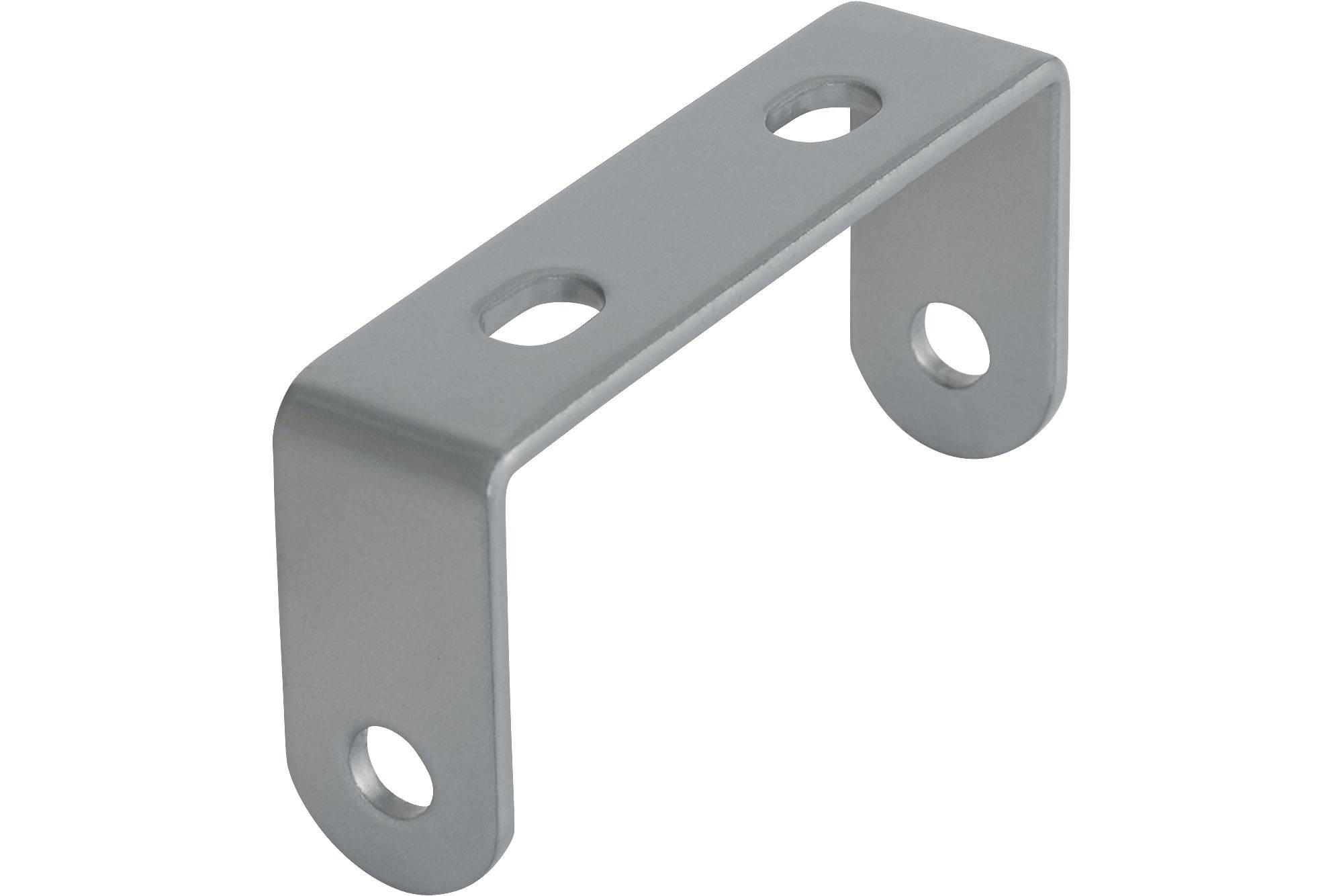 Trek Diamant Villiger Silver U-Bridge Rack Bracket for bike racks, made of metal with a U-shaped design and mounting holes.