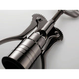 Campagnolo Big Chrome Corkscrew, a telescopic wine opener with self-aligning mechanism, designed for easy wine bottle opening.