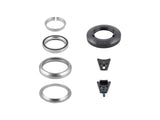 Trek Knock Block 72-degree headset assembly with integrated display chip, black, for 28.6mm (1-1/8") bicycle components.