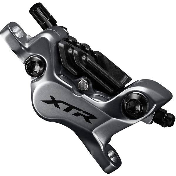 Shimano XTR BR-M9120 4-pot hydraulic disc brake calipers for front and rear post mount mountain bike components