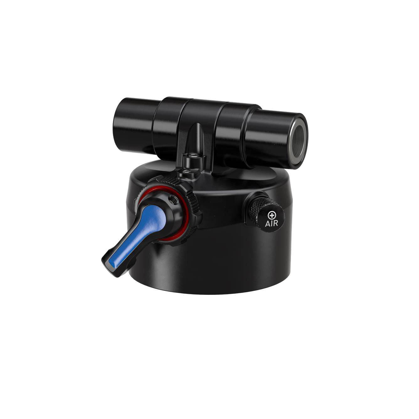 Rockshox Spare - Rear Shock Eyelet Assembly - (Includes Eyelet, Air Valve And Cap, Controls, Shaft O-Rings) - Deluxe Reaktiv (A1-B1), Trek Mount: | Swinnerton Cycles