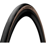 Continental Grand Sport Race Foldable Tyre 2022: BLACK/BROWN 700X28C | Swinnerton Cycles