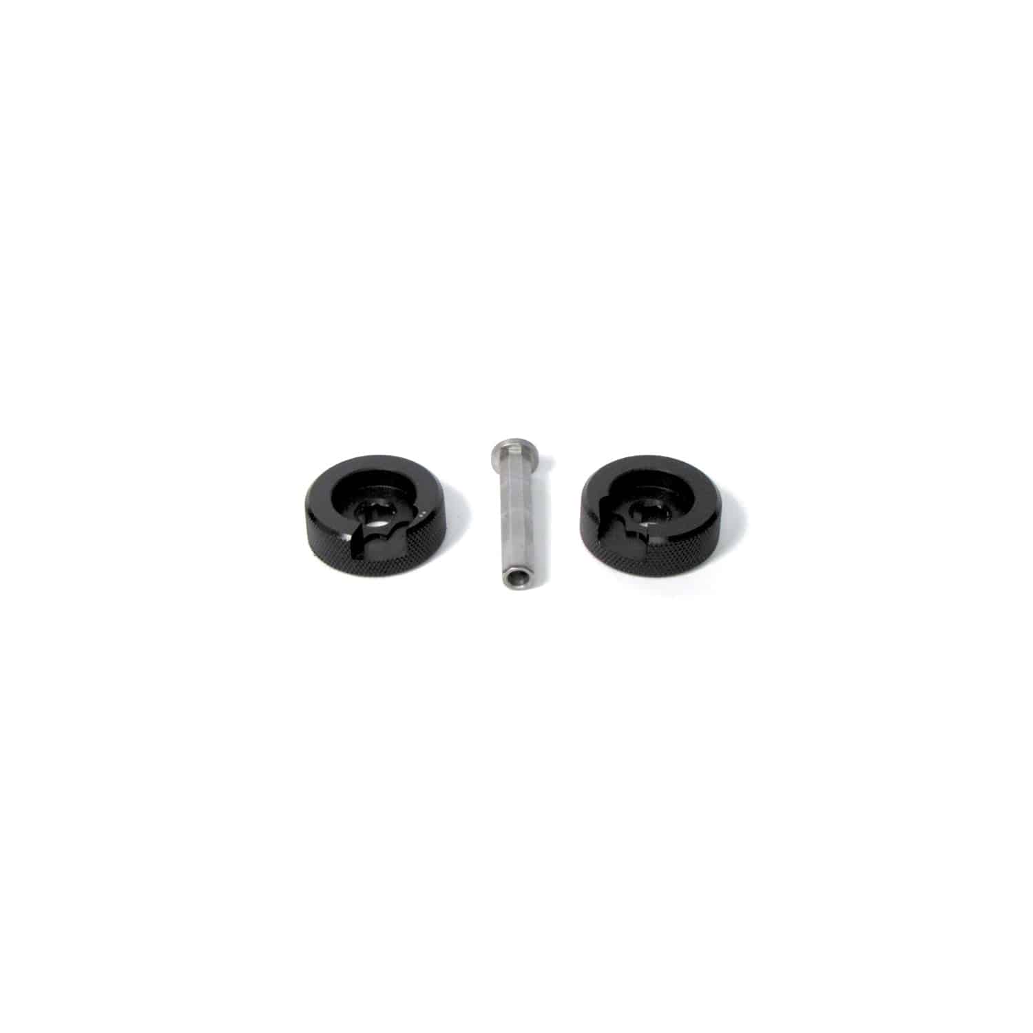 Fox Fork Fit4 Remote Topcap Interface Installation Set components for Fox forks, including spacers and mounting hardware.