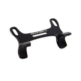 Lezyne Road Drive mount support for bicycle pump, black accessory designed for road bike models, mounted on a bike frame.