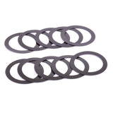 Wheels Manufacturing 29mm ID crank spindle spacers for SRAM DUB cranks, 10-pack, silver metal components for bike cranksets.