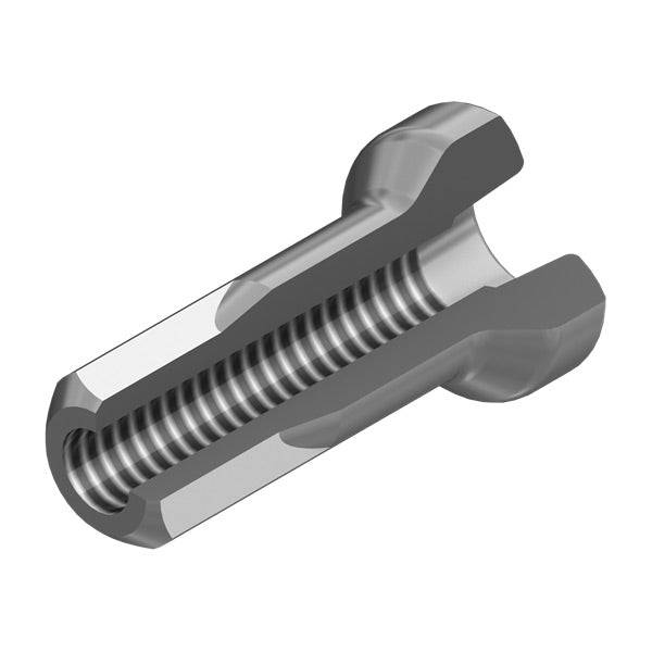 Silver DT Swiss 2.0 x 12mm Prolock hidden alloy nipples for aero wheel components, shown in a box of 100.