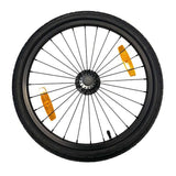 Hamax Traveler spare wheel accessory for child transportation seats, easy to mount replacement part with durable design.